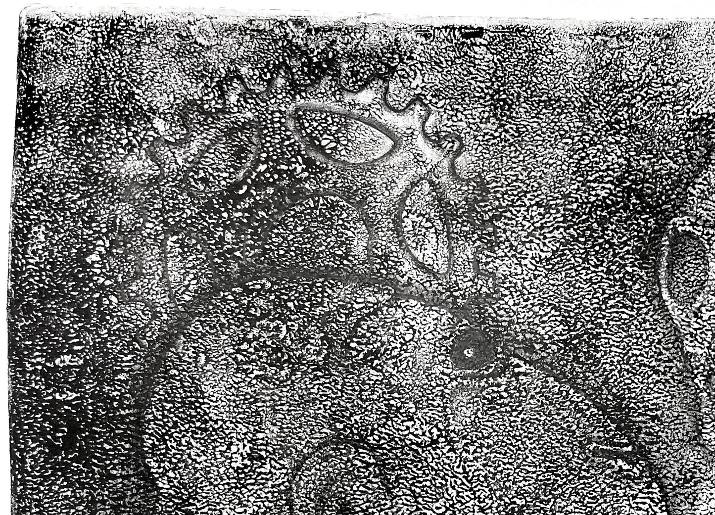 „Human Ape“ Laser Druck A3 Größe