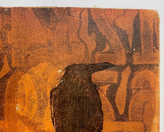 "Nickel Azo Raven" Laser Druck A3 Größe